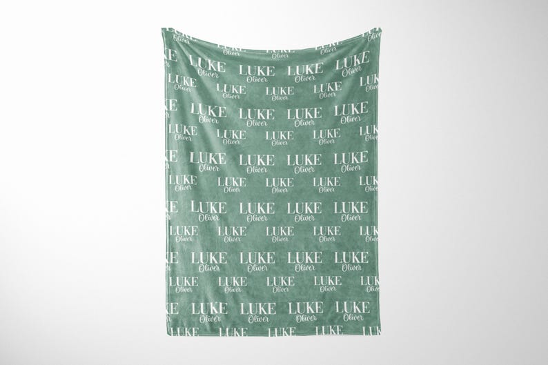 Baby Name Swaddle Set, Personalized Baby Name Blanket, Custom Coming