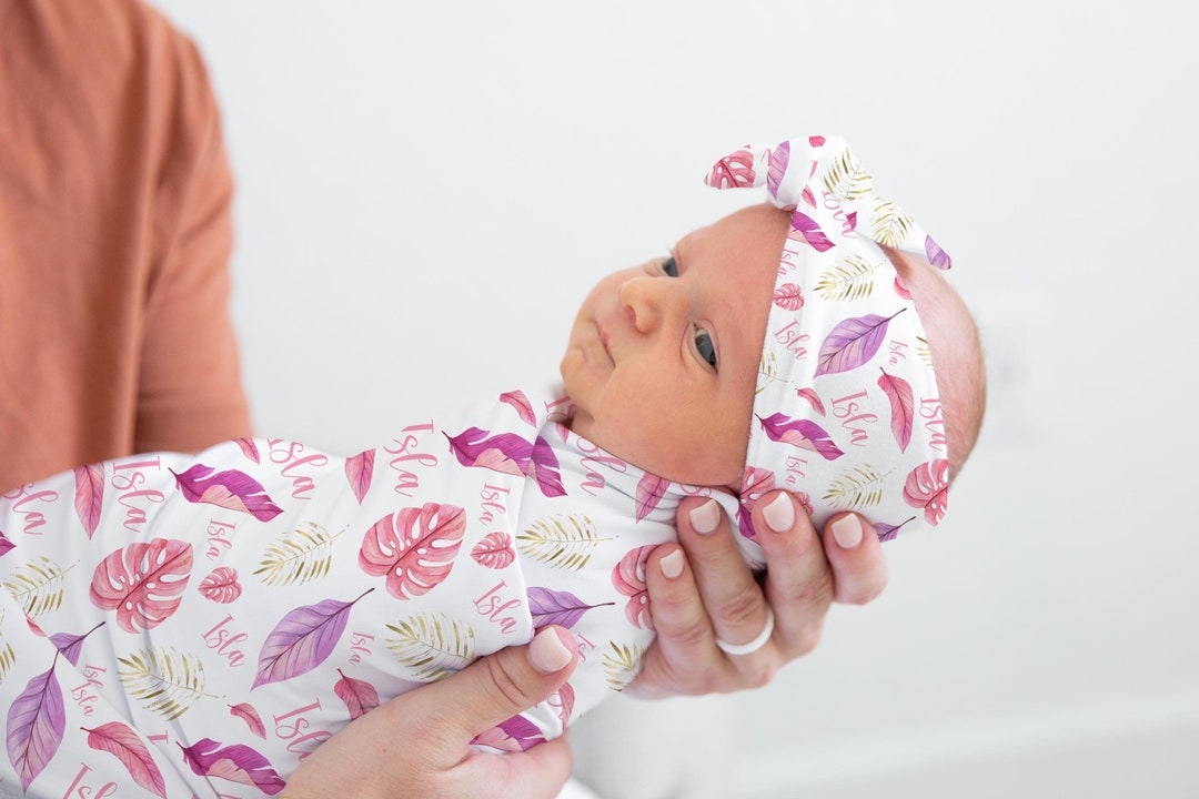 Baby Buggy Blanket - Lancaster Gate Garden with Palm Beach Pink main image 1