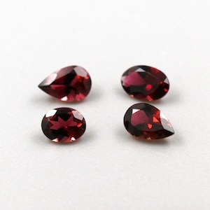 Lote de rubelita natural, 4 piezas de turmalina rosa facetada - formas mixtas, 1,64 ct