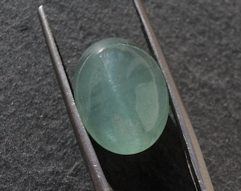 12 x 16 mm aquamarijn ovale cabochon 15 kt kattenoog natuurlijke losse edelsteen