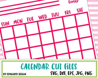 Calendar SVG for Home Offices