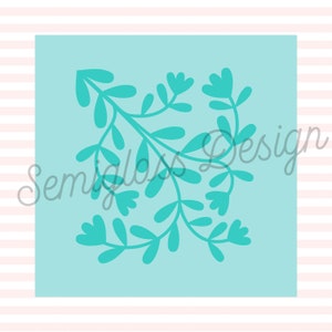 Indian Bone Inlay Home Decor Stencil SVG, CUT FILES, Digital Download image 4