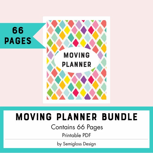 Moving Planner Printable - Etsy
