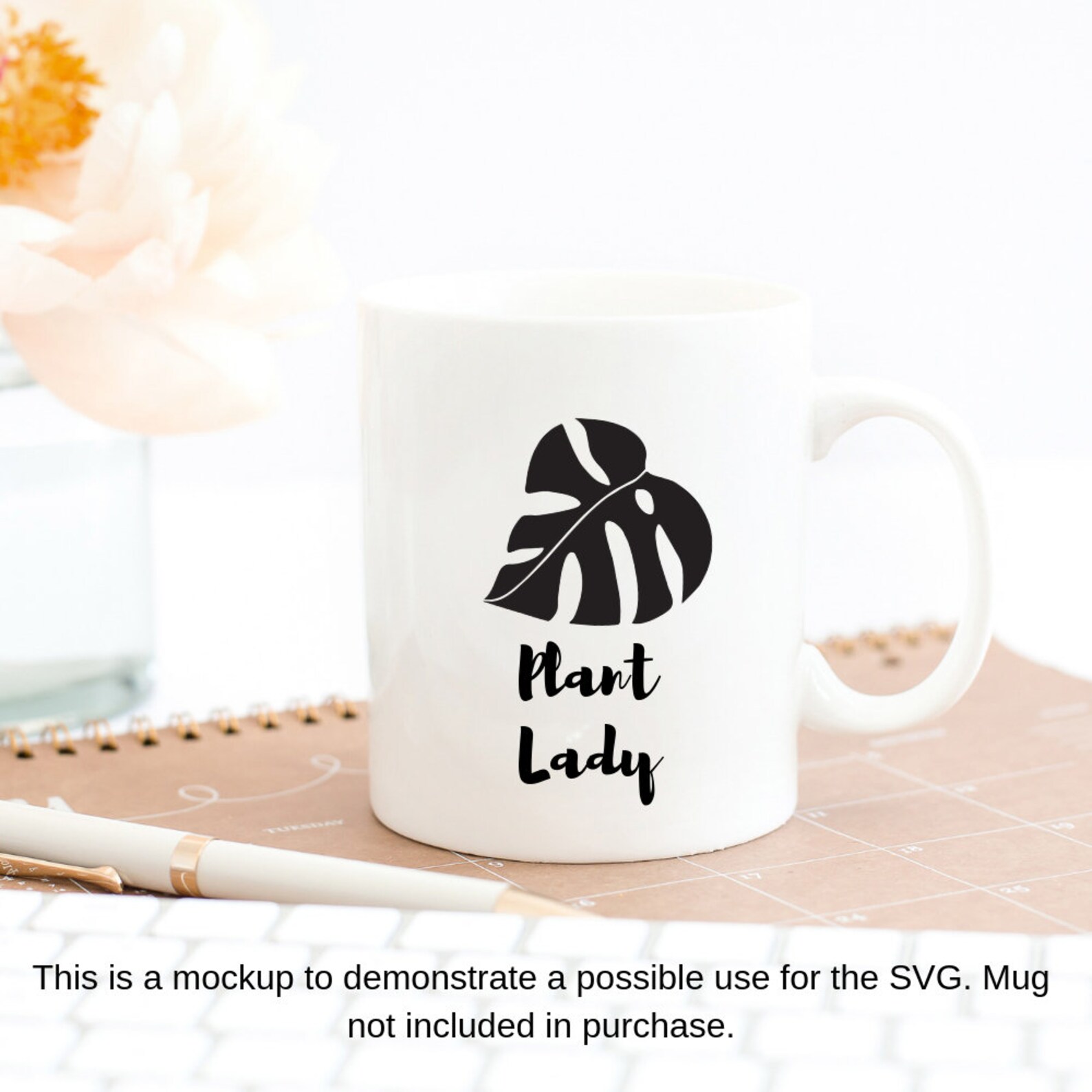 Download Monstera Leaf SVG Tropical Leaf Clip Art | Etsy