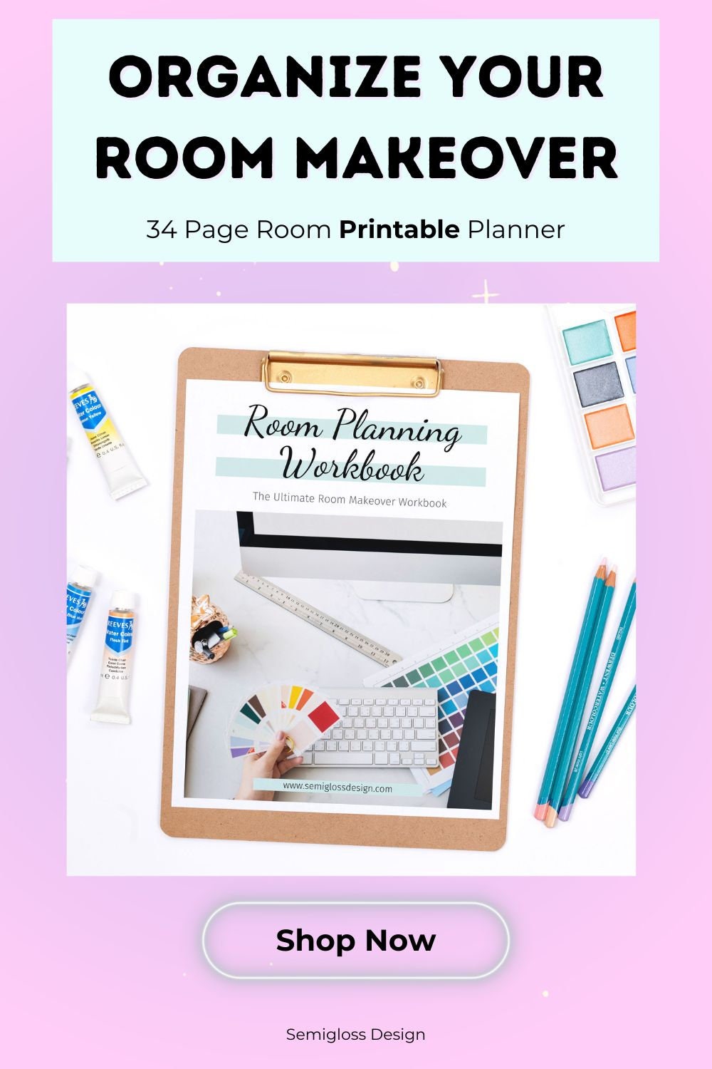 Room Planner - Makeover Planner for Decorating Rooms - Design Guide - Etsy