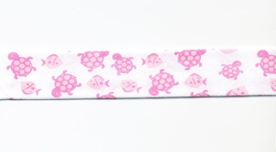 Per Metre La Stephanoise 20mm Cotton Bias Binding Black Dots On White