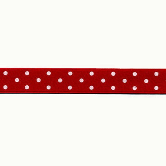 Red And White Polka Dot Border