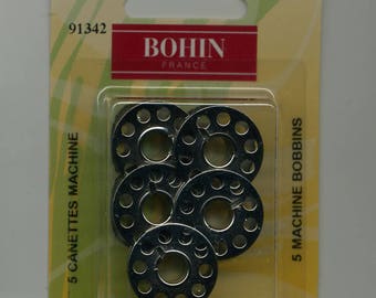 Cans for sewing machine, standard metal coils