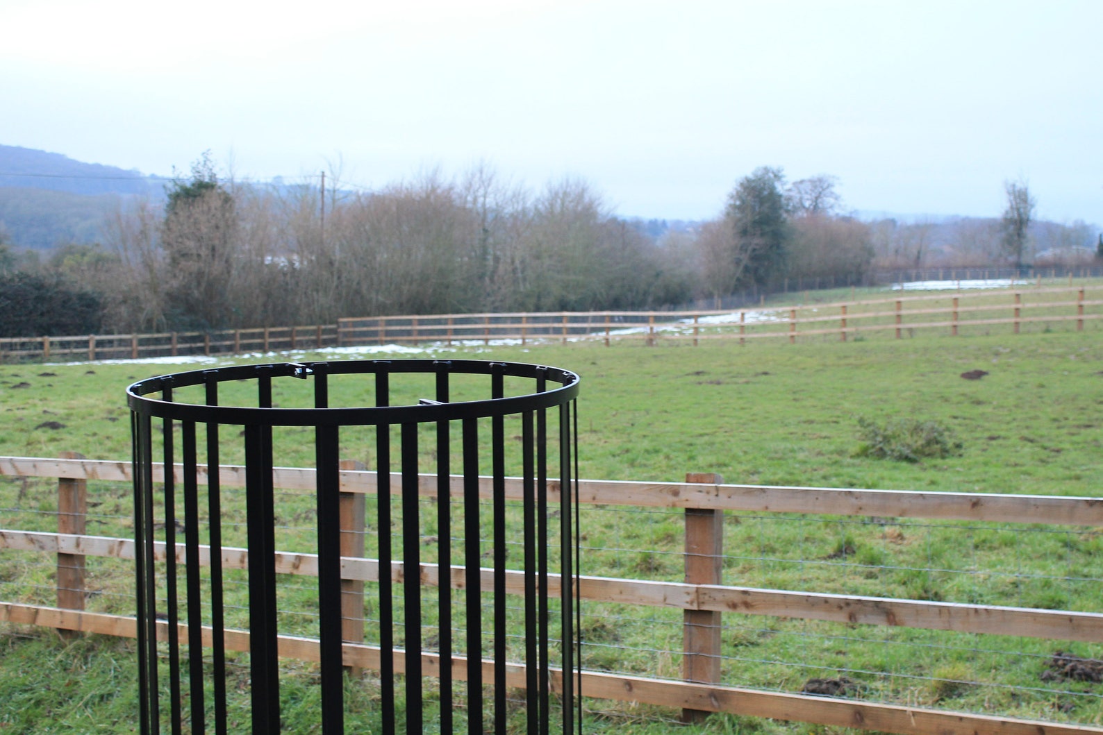 Steel tree guards metal estate fencing Any size available Etsy