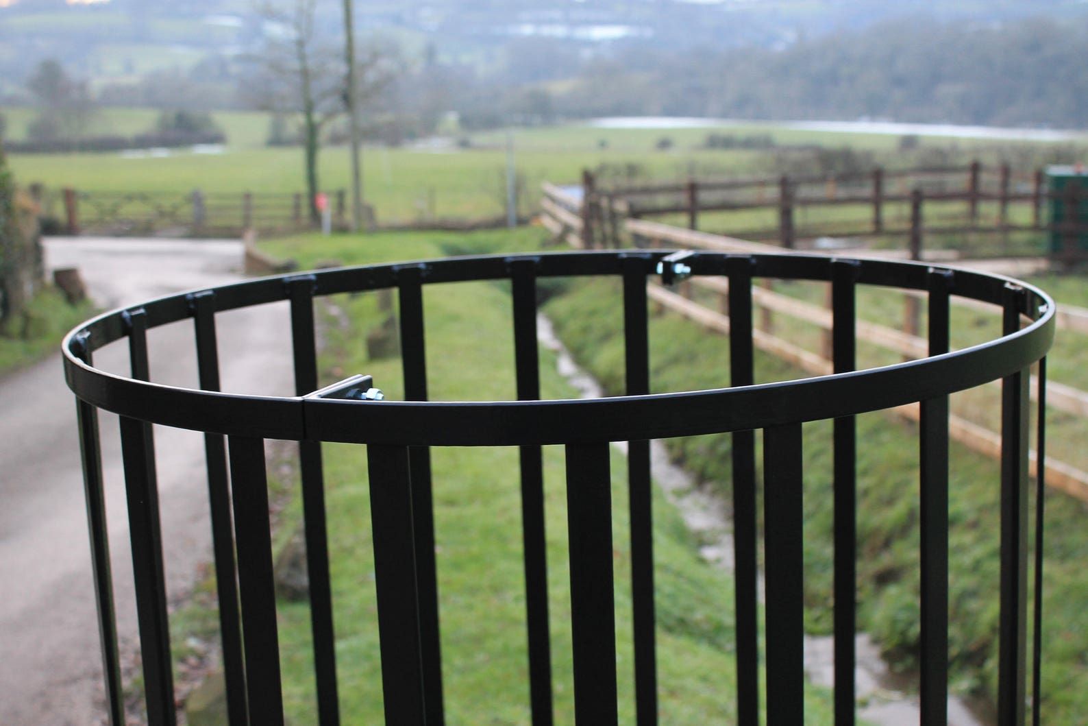 Steel tree guards metal estate fencing Any size available Etsy