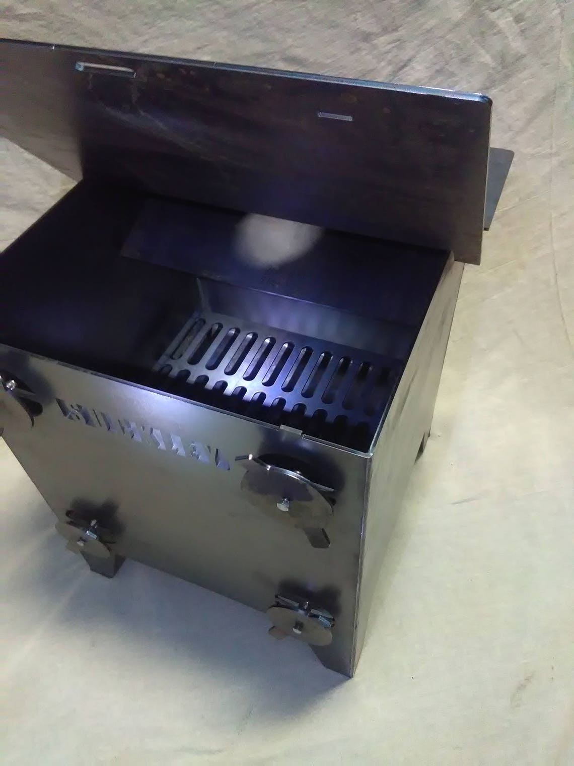 Wood Burner Stove Sawdust 20kw Heater Log Fire Etsy