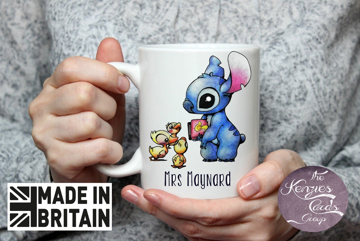 Personnalisé Disneys Lilo and Stitch Teacher Stitch With Etsy