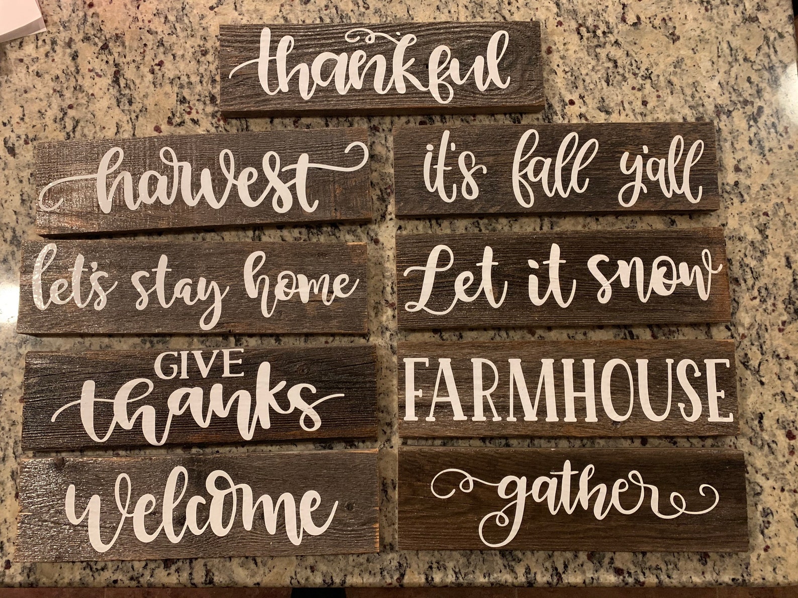 Rustic Wall Decor Wooden Sign - Etsy