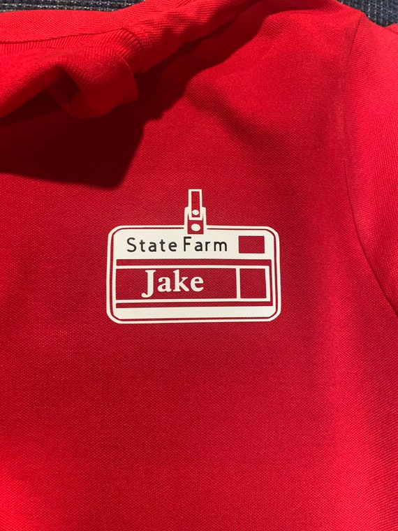 Jake From State Farm Name Tag Halloween Iron On - Etsy