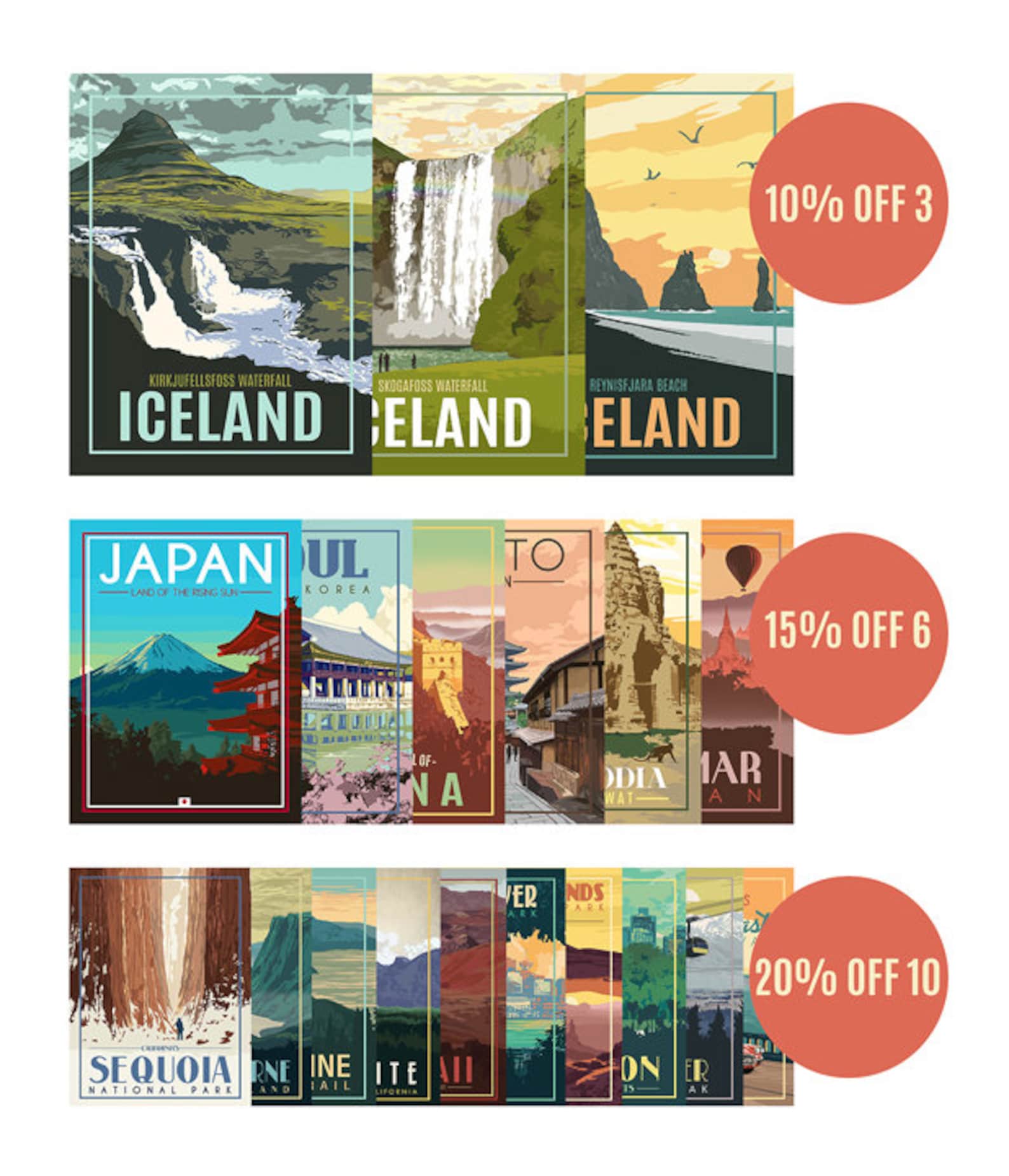 Sri Lanka Vintage Travel Poster Etsy