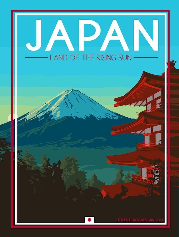 Vintage Japanese Travel Posters