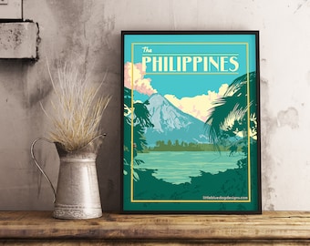 The Philippines - Vintage Travel Poster