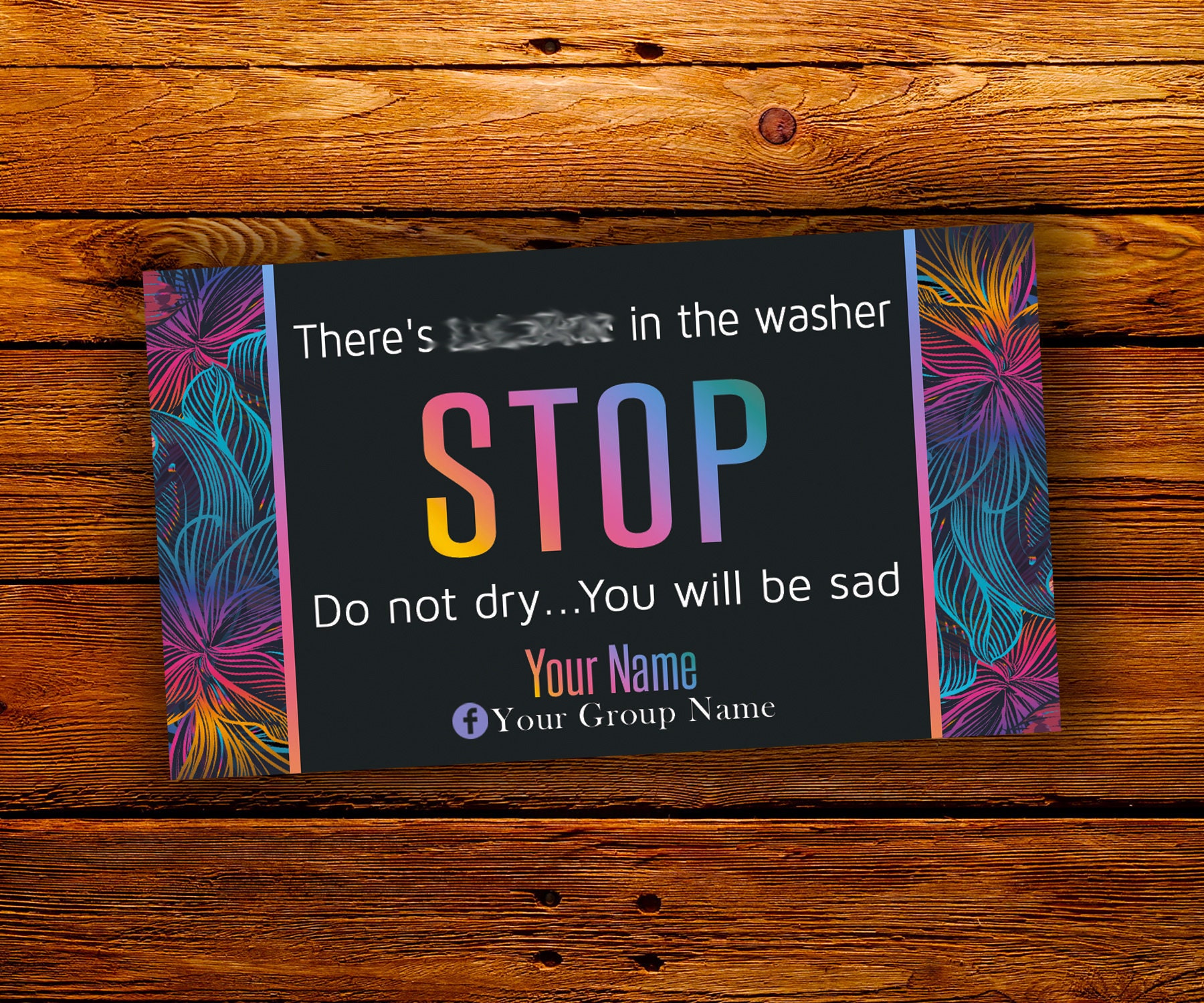 Do Not Dry Washing Machine Do Not Dry Washer Etsy