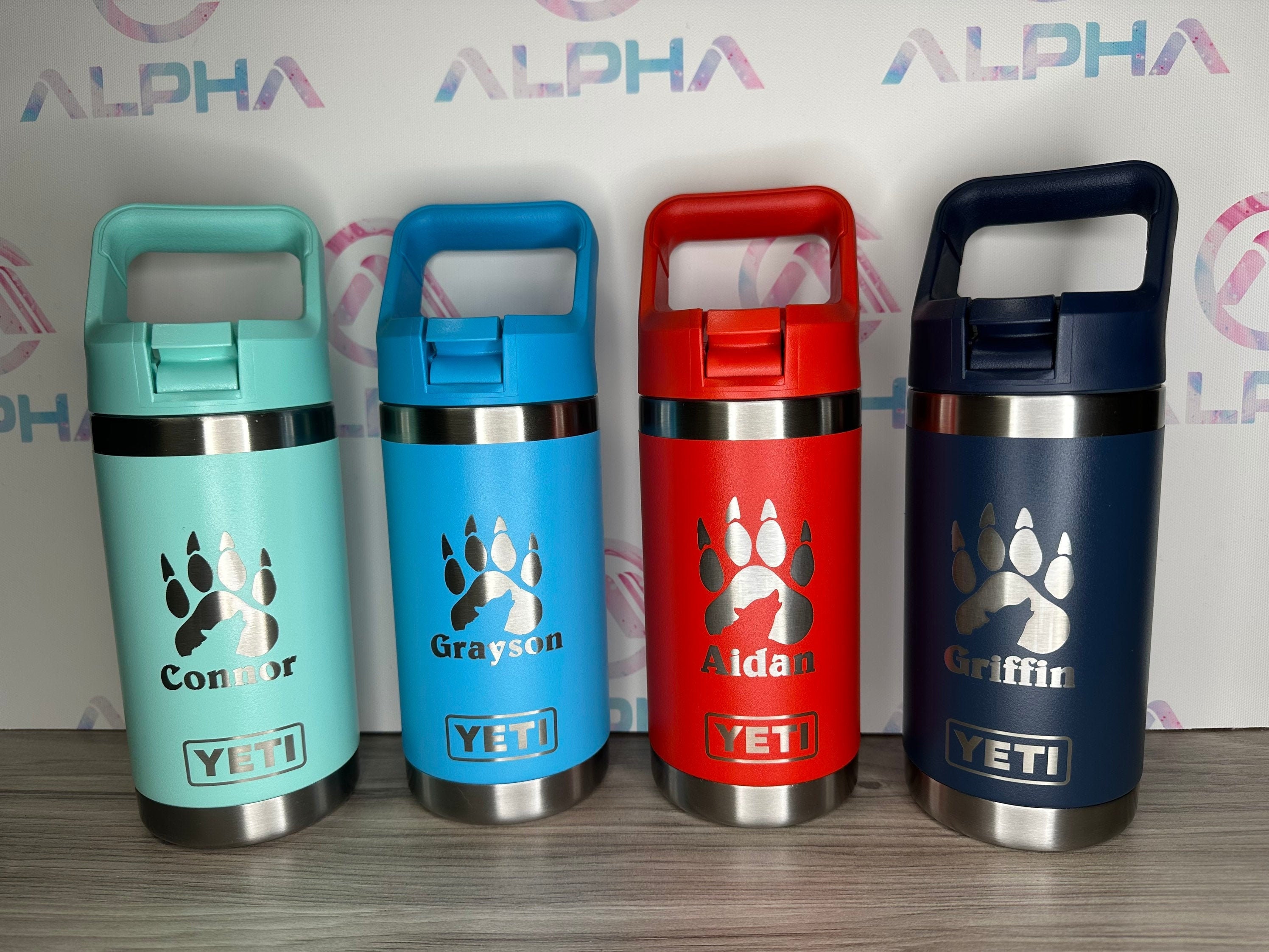 Yeti Rambler Jr Kids Bottle 12oz Engraved Personalized Customer - Etsy