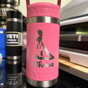 Yeti Rambler Jr Kids Bottle 12oz Engraved Personalized Customer
