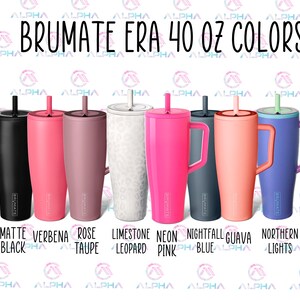 40oz Brumate ERA Leakproof Stainless Steel Travel Tumbler Personalized