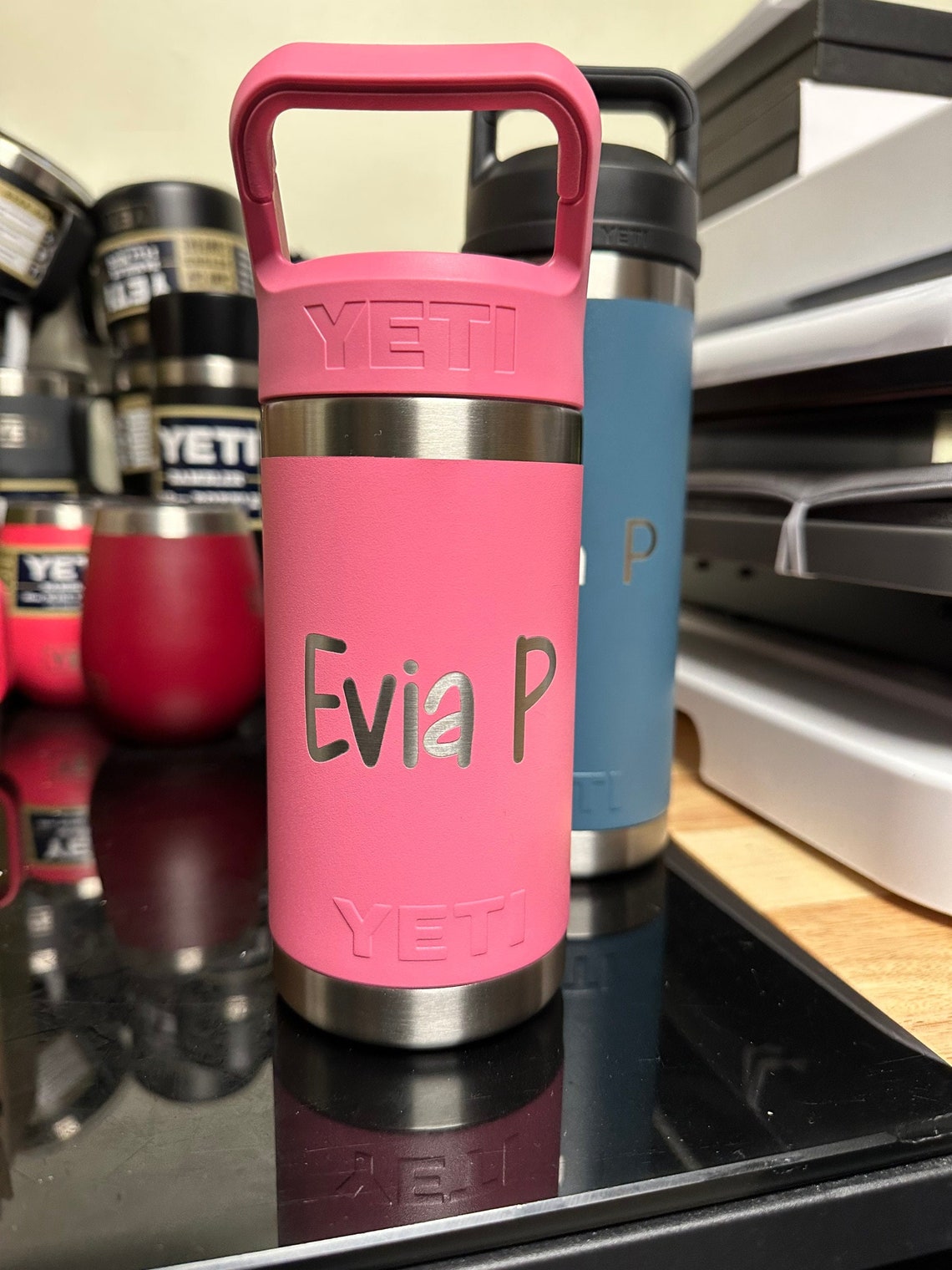 Yeti Rambler Jr Kids Bottle 12oz Engraved Personalized Customer - Etsy