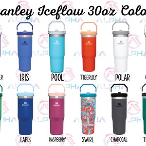 Stanley Iceflow Flip Straw Tumbler 30 OZ - Pool – Lenny's Shoe & Apparel