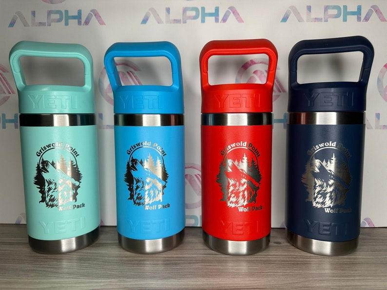 Yeti Rambler Jr Kids Bottle 12oz Engraved Personalized Customer - Etsy