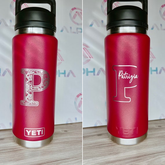 Yeti 26oz Water Bottle Custom Personalized Engraved 