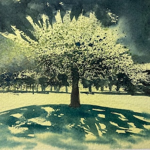 GREY 1971年 水彩画 風景画 GREY 1971年 水彩画 風景画 美術品・アンティーク・コレクション
