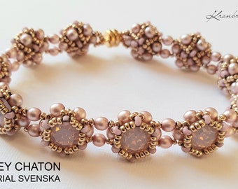 Honey chaton bracelet - en tutorial på svenska