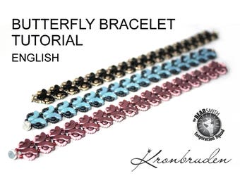 Butterfly bracelet tutorial