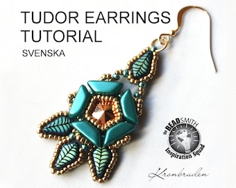 Tudor earrings - tutorial på svenska