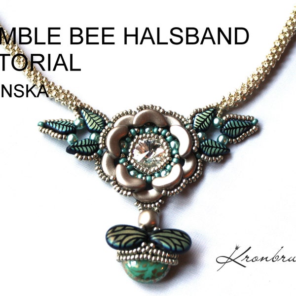 Bumble bee halsband