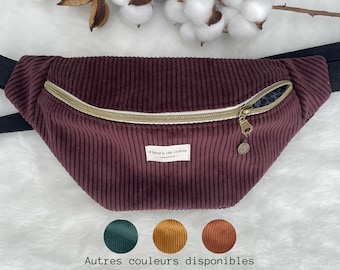 Personalized velvet women&#39;s fanny pack