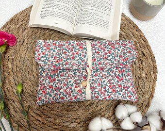 Pocket book cover and large flower book