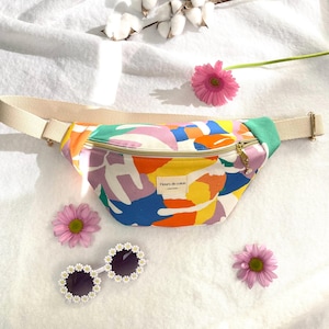 Sac banane motifs abstrait