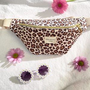 Sac banane léopard