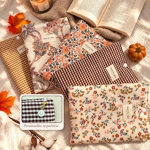 Pochette livre de poche et grand livre broché automne