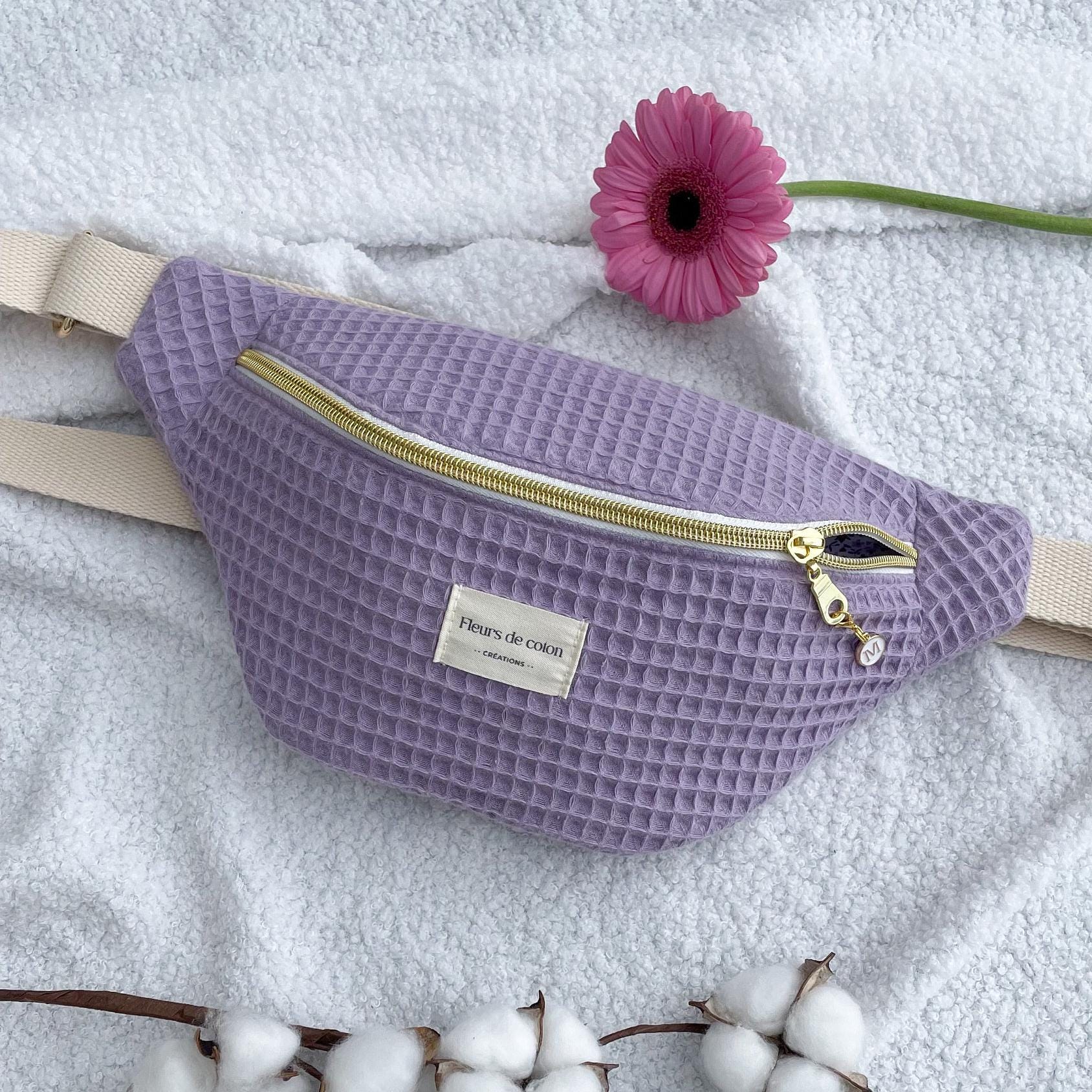 Pastel purple fanny pack