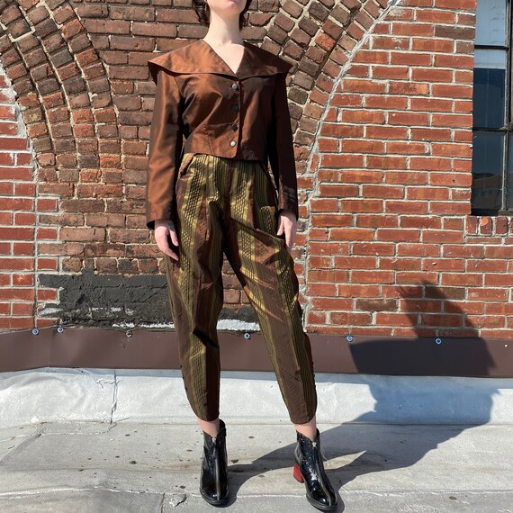 80s trouser suit