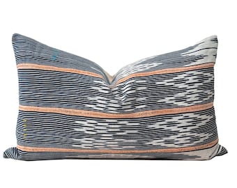 Vintage African Indigo pillow