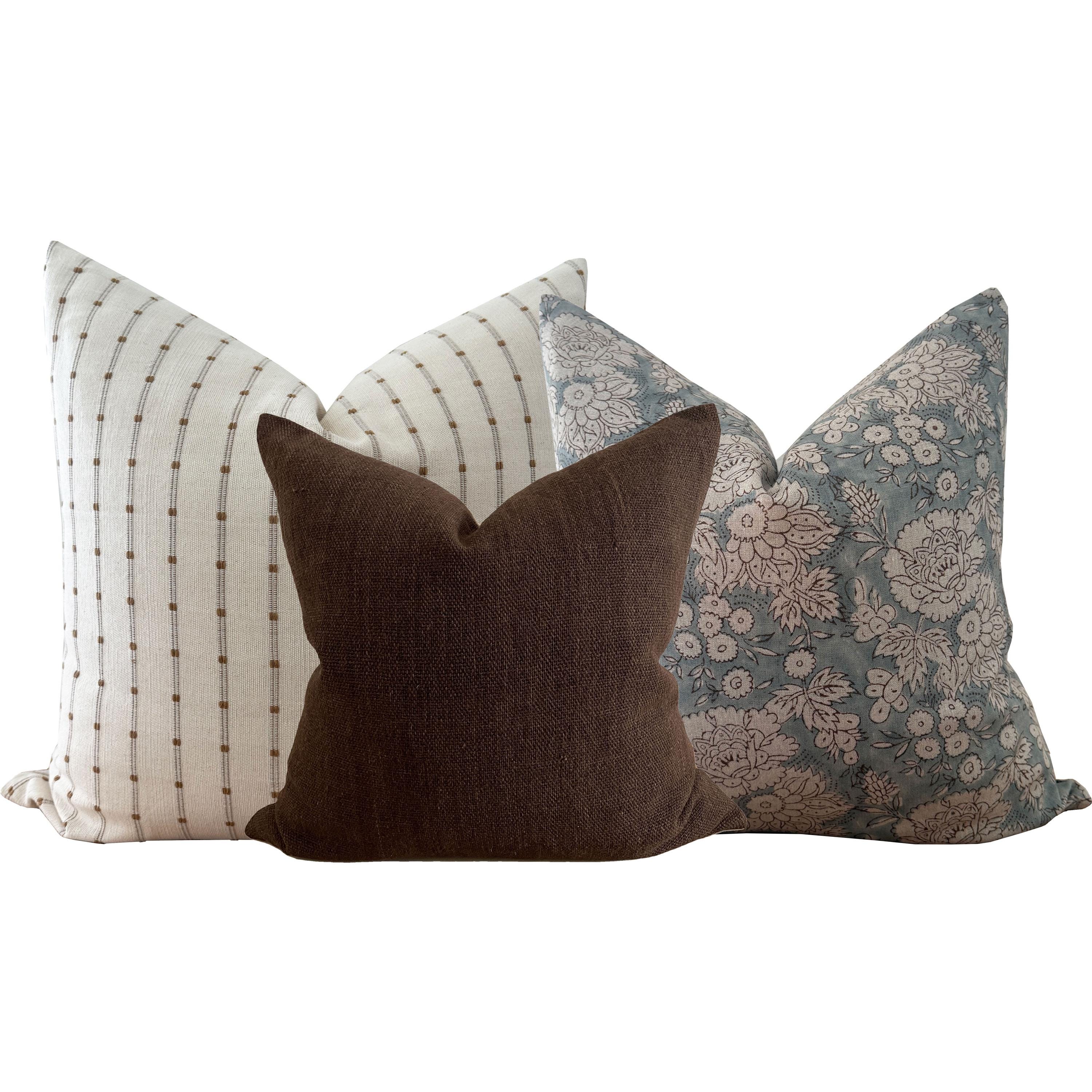 Neutral Pillow Combination | Set of 3 Covers | Pillow Cover Combo