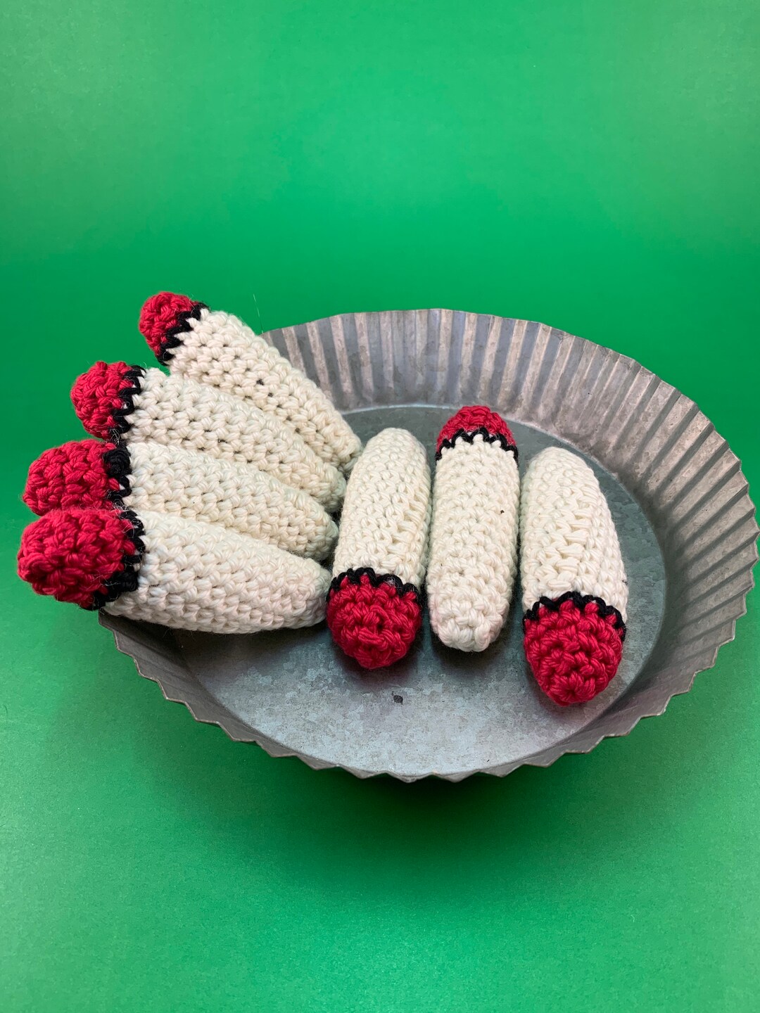 Hand Crocheted Cat Toy Doobie/joint Catnip Etsy