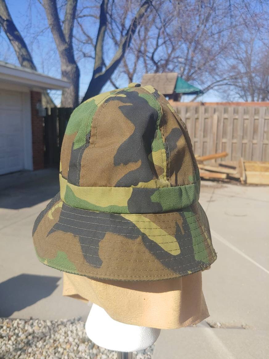 90s Columbia Gore Tex Camo Bucket Hat 