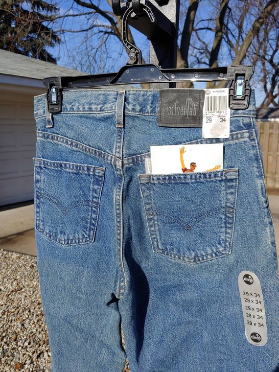 levi silver jeans