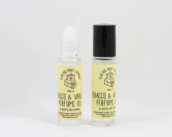 Tobacco Vanille Perfume Oil: Tom Ford Inspired Roll on Fragrance