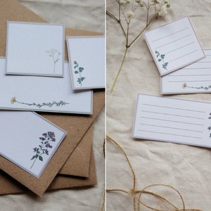 Etiqueta de dirección engomada : Blooming (4 Stock)