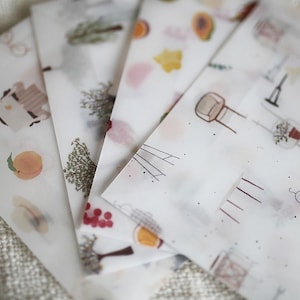 Different Illustrations - transparent Envelope