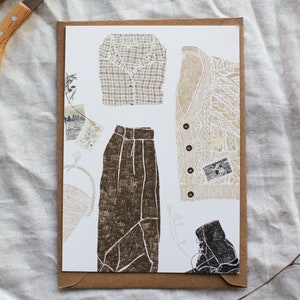 Postcard: Winter outfit